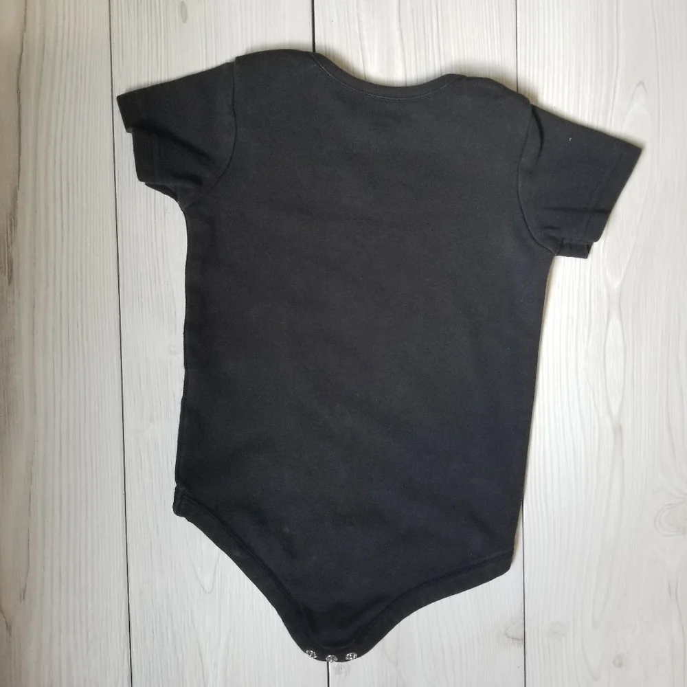 Gymboree black and red ROCK STAR onesie size 18-24mo